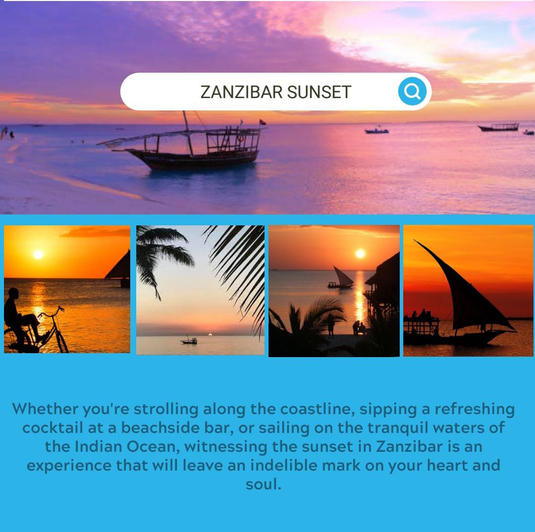 Zanzibar Sunset Cruise